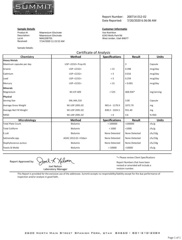 Magnesium Glycinate - Image 3